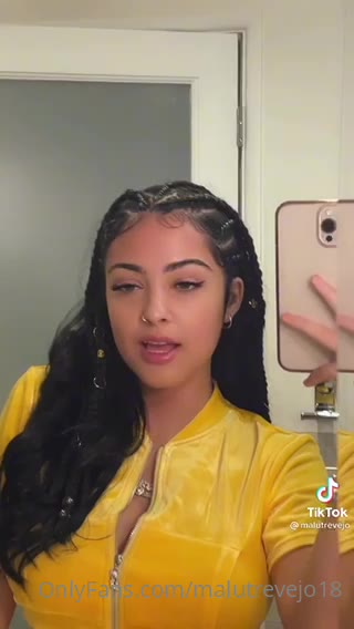 petite latina nude Malu Trevejo sextape Tiktok