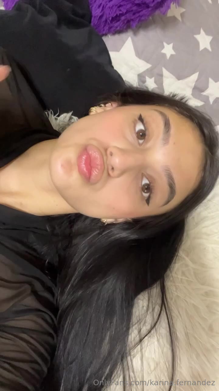 Call girl Latina Karina Fernandez naughty video Fansly
