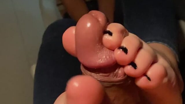 kinky latina Ava Brooke explicit material Feet Job Queen